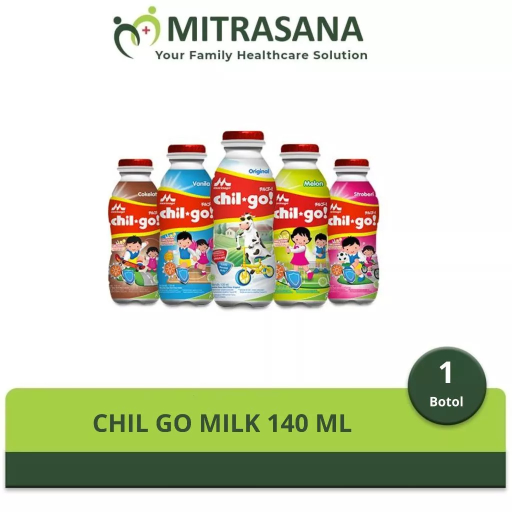 

Chil Go Milk 130 mL - Susu untuk Usia 1-12 tahun (1BOTOL)