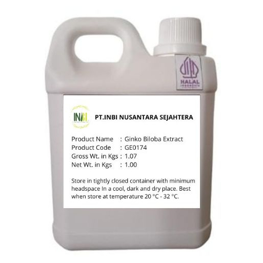 Ginkgo Biloba Extract / Ekstrak Daun Rambut Gadis