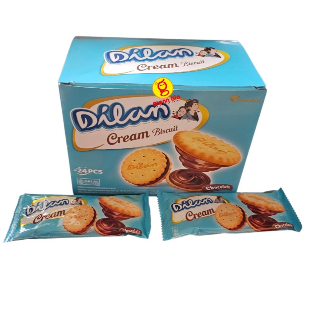 

Biskuit Dilan Cream Biscuit Box isi 24 pcs