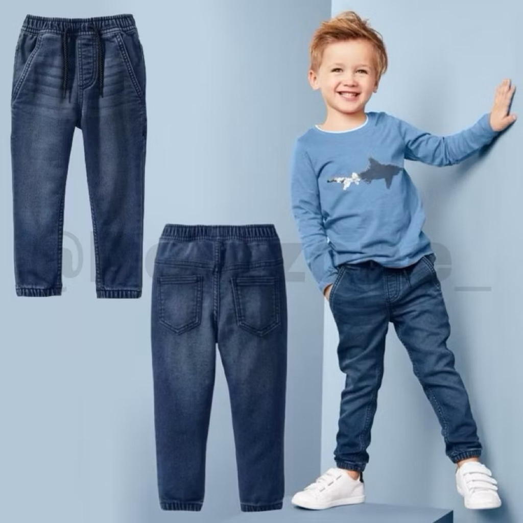 LIMITED ‼️ Celana Jogger denim anak laki laki Tchibo