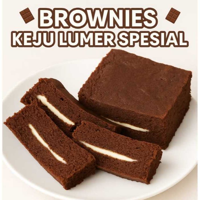 

Brownies Lumer Keju Brownies Cheesecake 20 X 10 CM