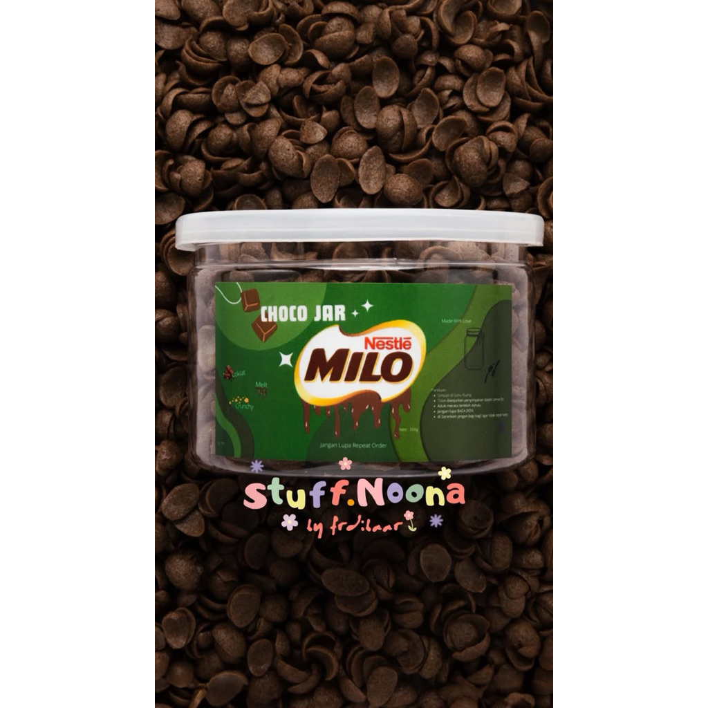 

Milow Choco Jar by @indahpermaatasari