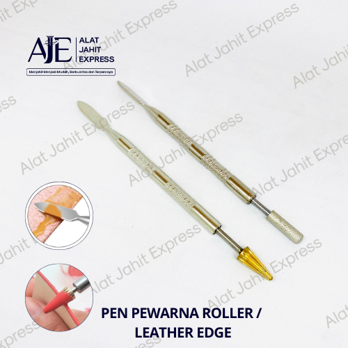 

Pen Pewarna Roller / Leather Edge / Cat Pinggir Kulit 2 in 1