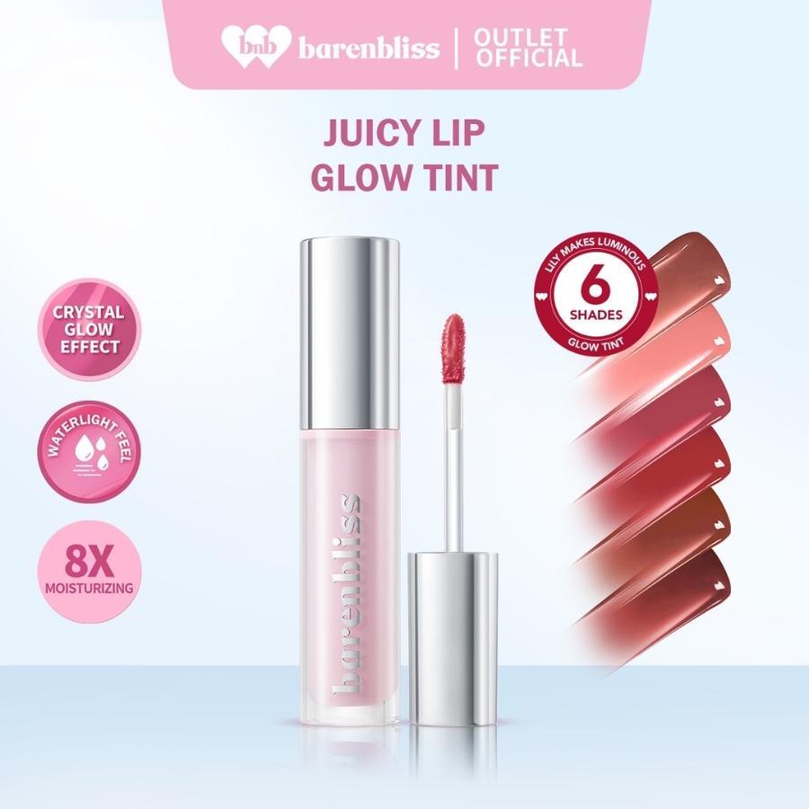 BNB barenbliss Lily Makes Luminous Glow Tint | Lip Stain | Lip Glow| Lip Tint | BPOM - 01 Queen Bae