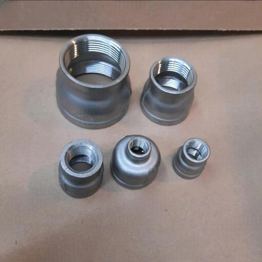 Reducer / Vlok Sock Stainless SS304 Drat 11/4" x 1/2" Inch