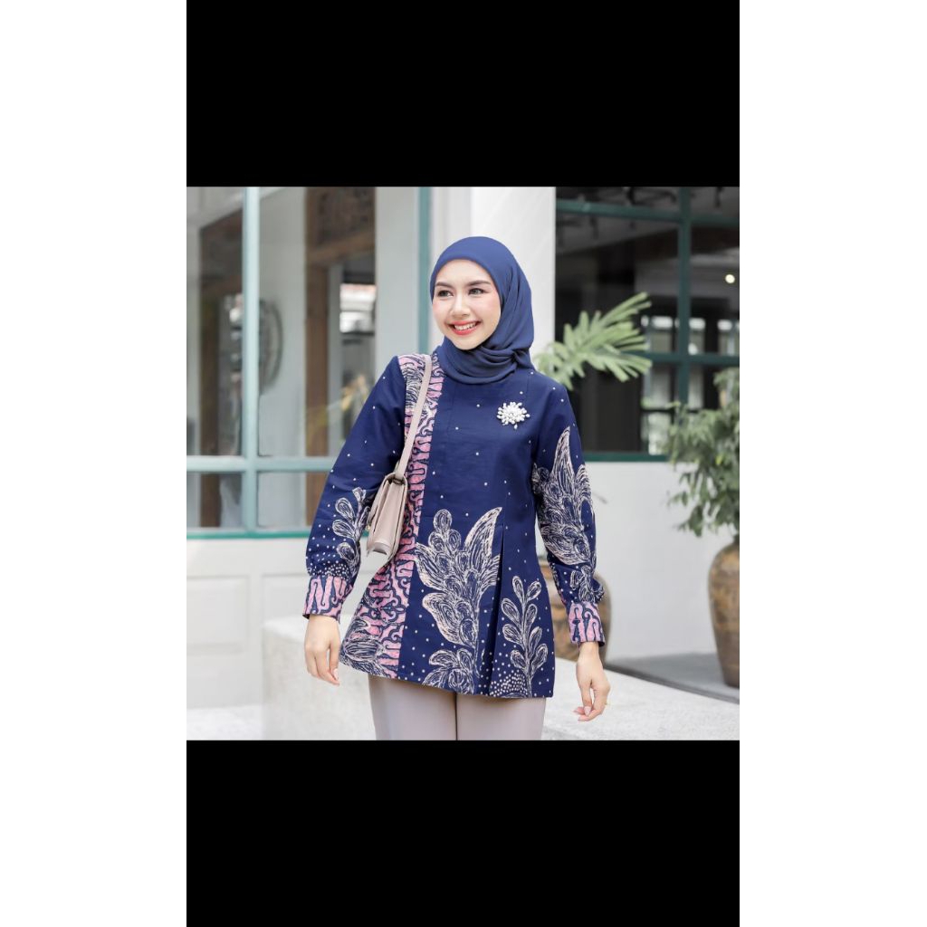 Trisna Batikula Batik Kerja Modern_Batik Kantor_Batik Solo_Batik premium original