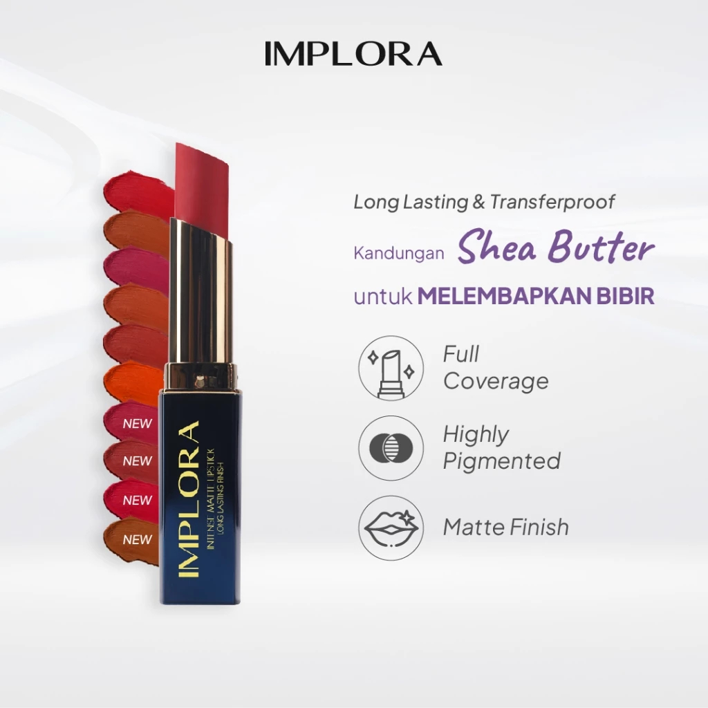 LIPSTIK MATTE IMPLORA / IMPLORA LIPSTIK / LIPSTICK IMPLORA