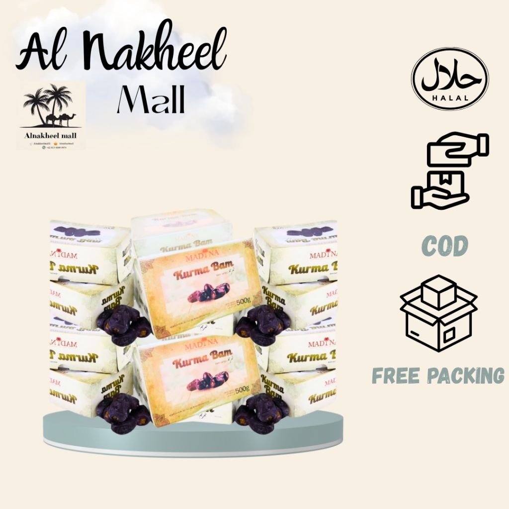 

Kurma Bam Kemasan 500 gram