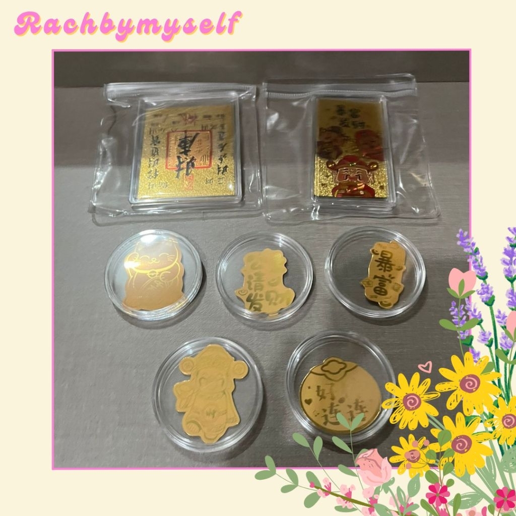 

Rachbymyself | Sticker Phone Keberuntungan Emas Gold 999 24k