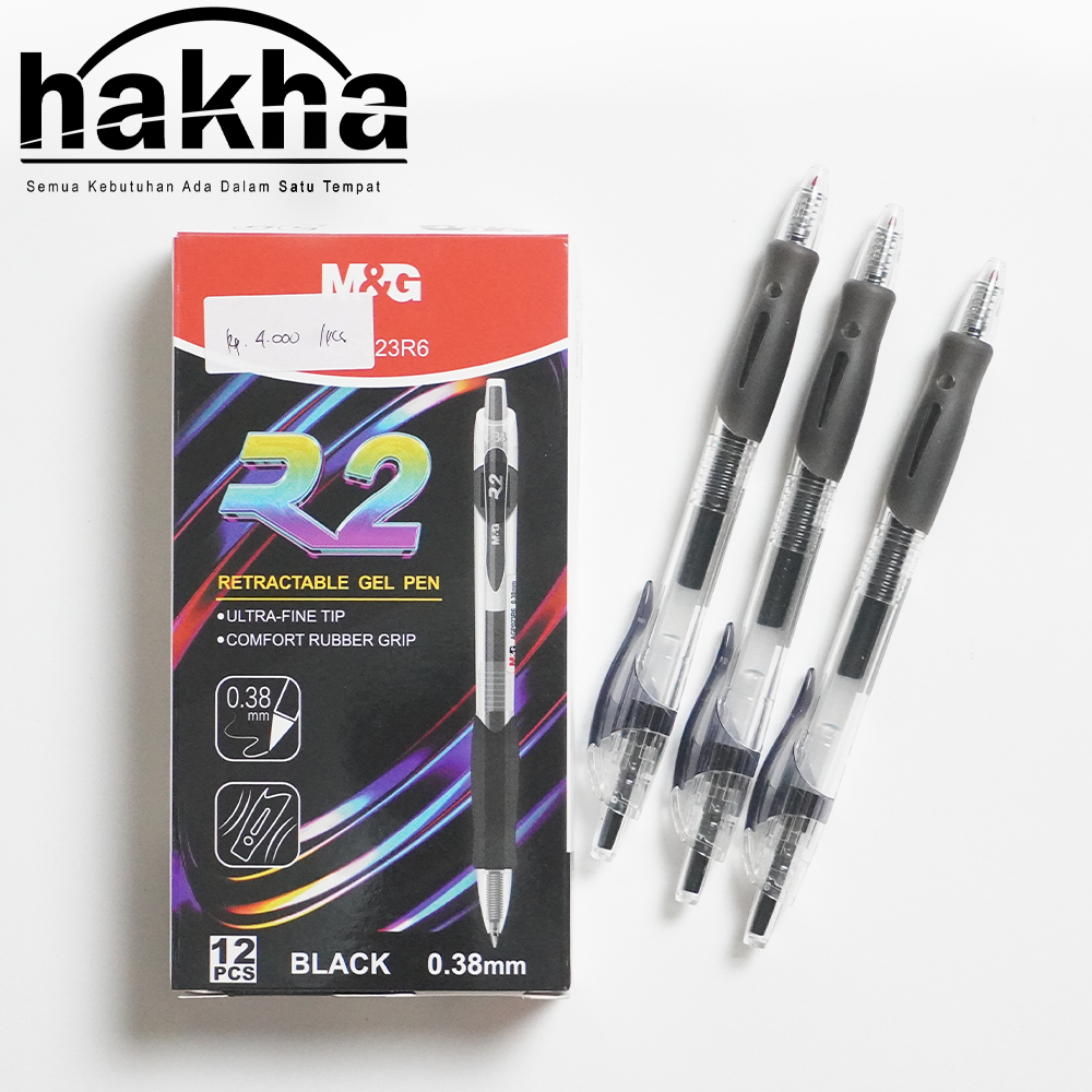 

M&G Retractable Gel Pen – Pulpen Gel Klik Nyaman dan Praktis