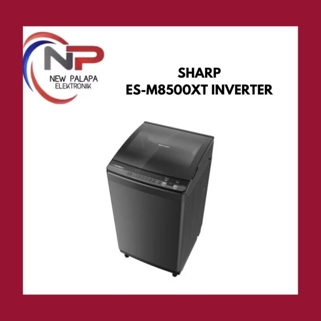 MESIN CUCI SHARP ES-M8500XT INVERTER