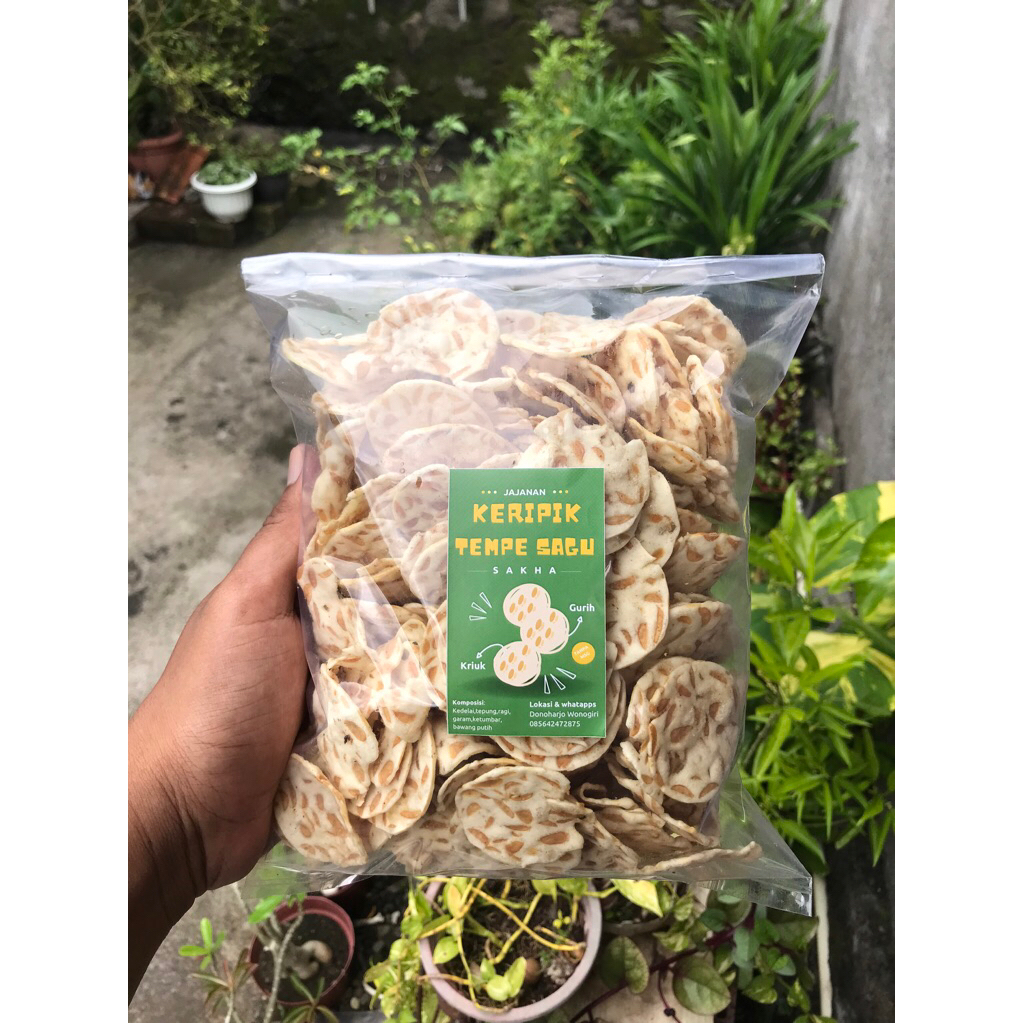 

Tempe Keripik Sagu Premium 250gr......free buble wrap