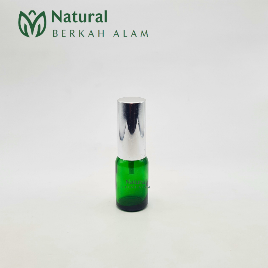Botol Kaca Br 15 Ml Hijau OriginalTutup Spray Alumunium Fullcap / Botol Kaca / Botol  / Botol Parfum