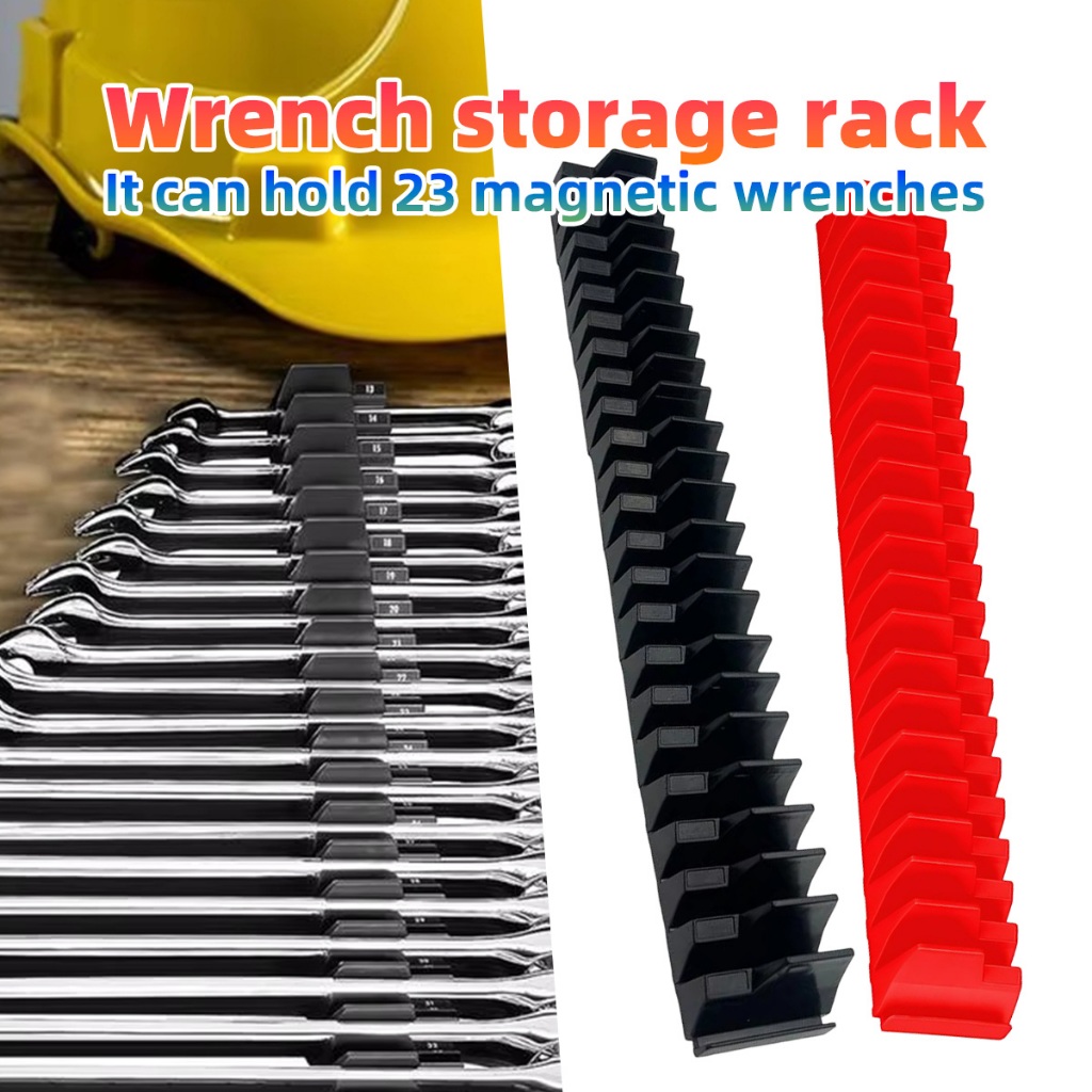 23 Slots Rak Kunci Pas / Magnet Tool Holder / Wrench Holder Set Lengkap Rak Kunci Pas For Tool Drawe