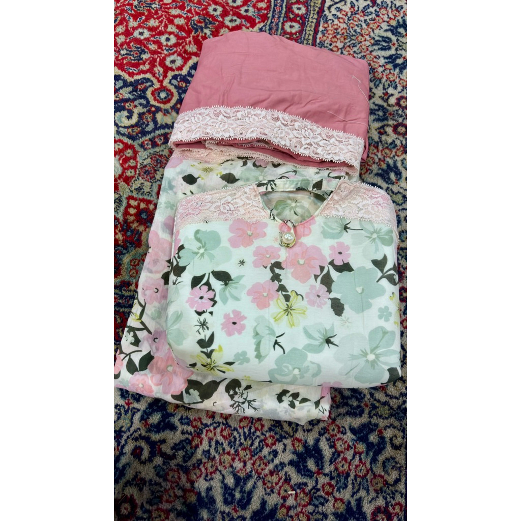 Mukena silk Renda - Mukena Travel Pouch - Nabila Collection