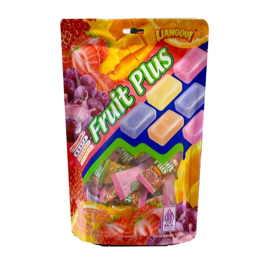 

Lianggui Mix Candy Fruit Plus 120gr Halal Permen Lunak Aneka Rasa Buah