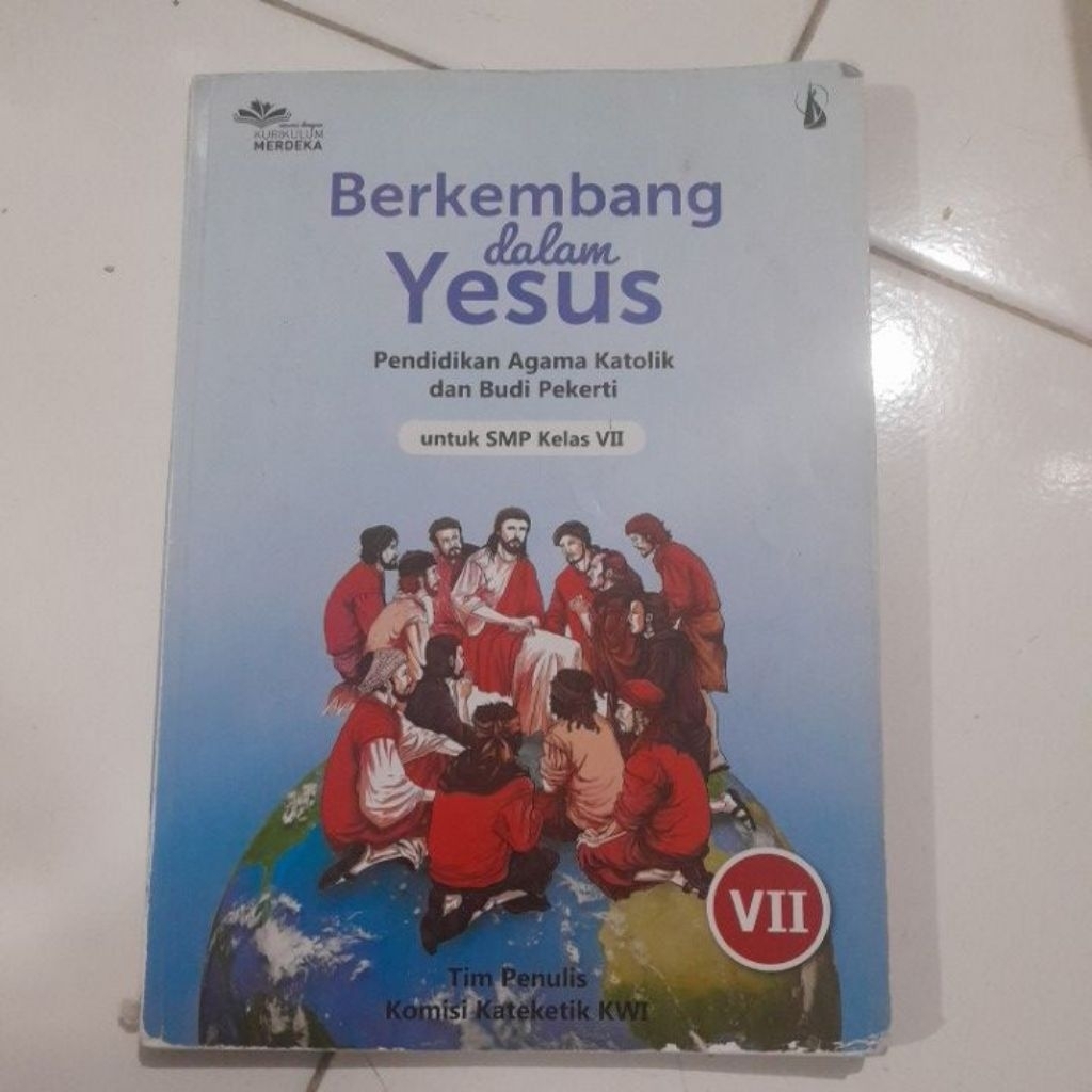 buku kelas 7 agama katolik kurikulum merdeka penerbit kanisius
