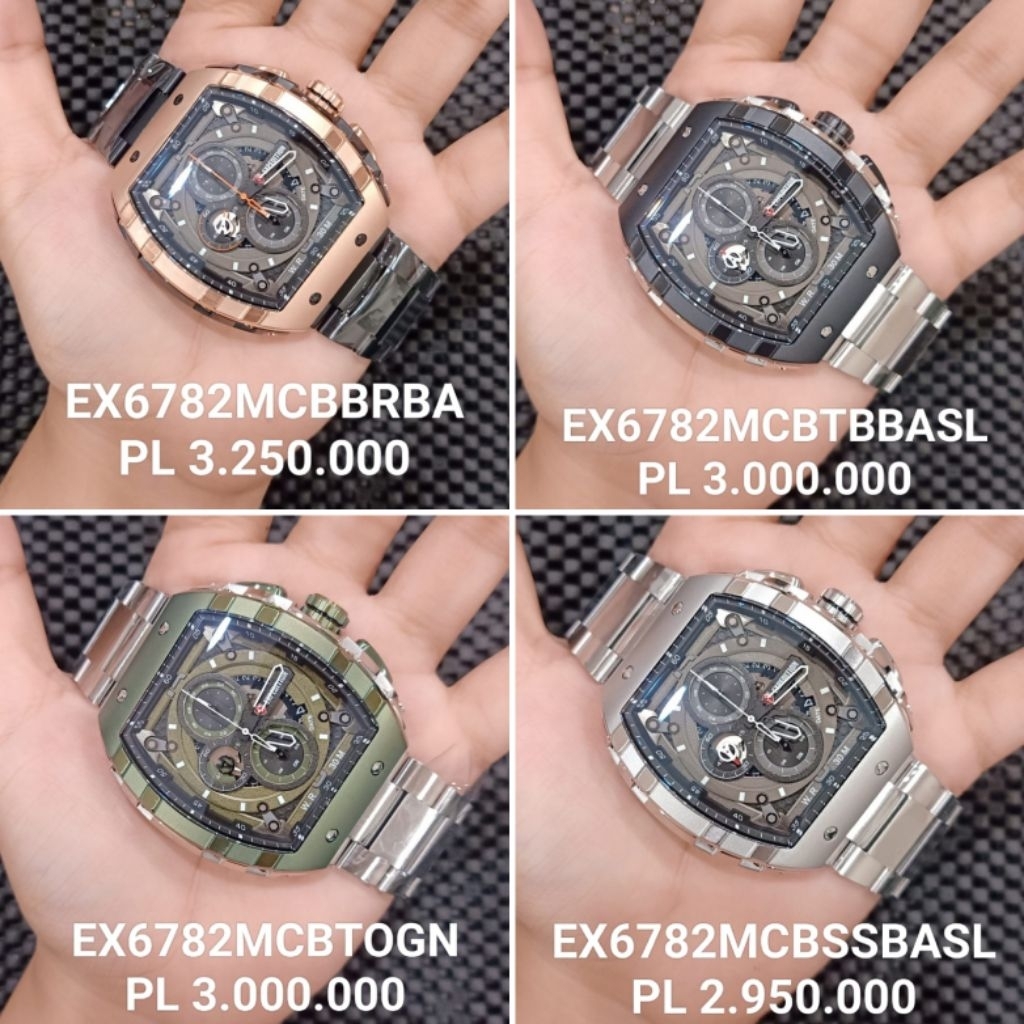 Jam Expedition Pria E 6782 MC Original || E6782 stainless