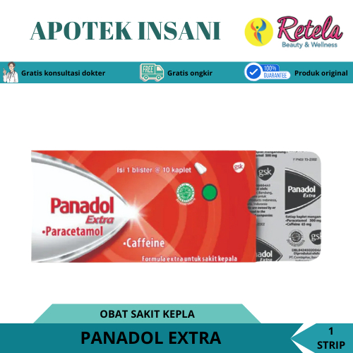 

PANADOL EXTRA 1 BLISTER 10 KAPLET