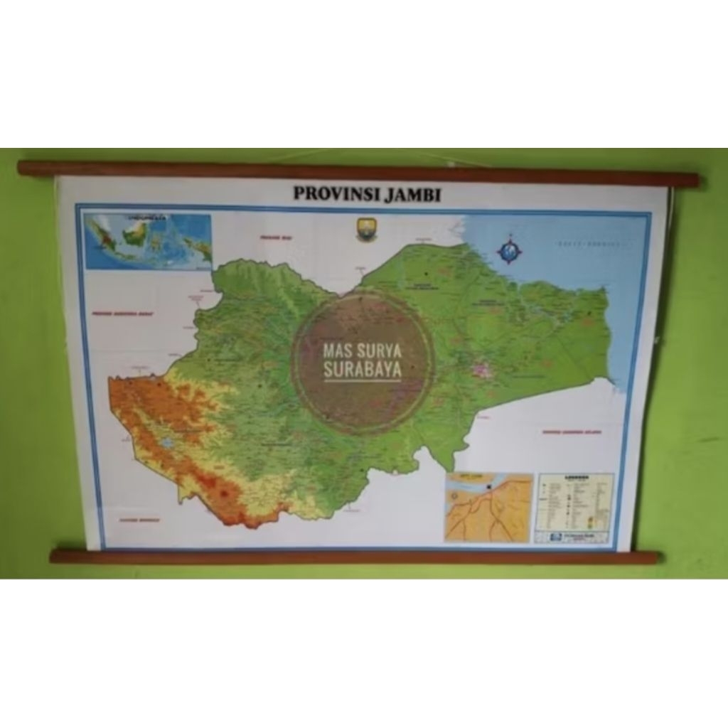 

Peta Bingkai Provinsi Jambi Ukuran Besar