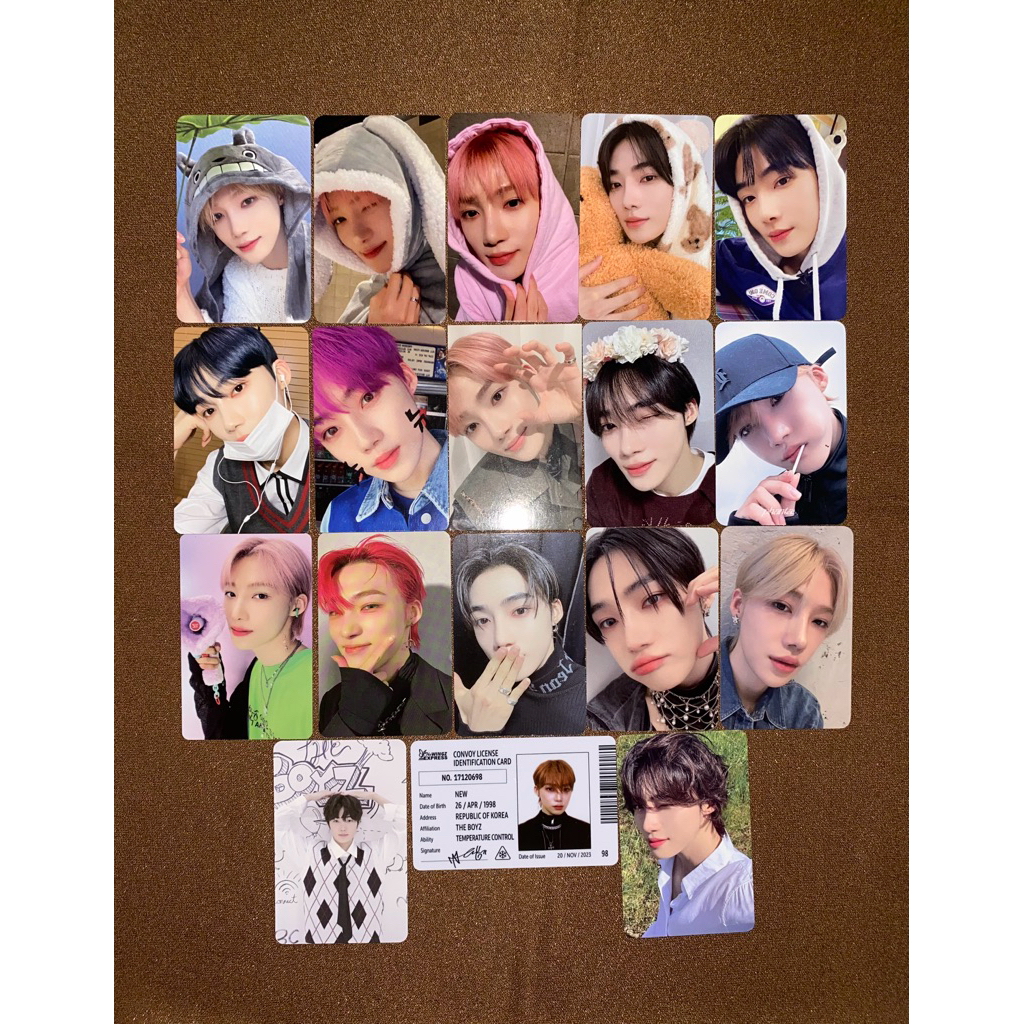 (JUAL) Photocard Chanhee - The Boyz