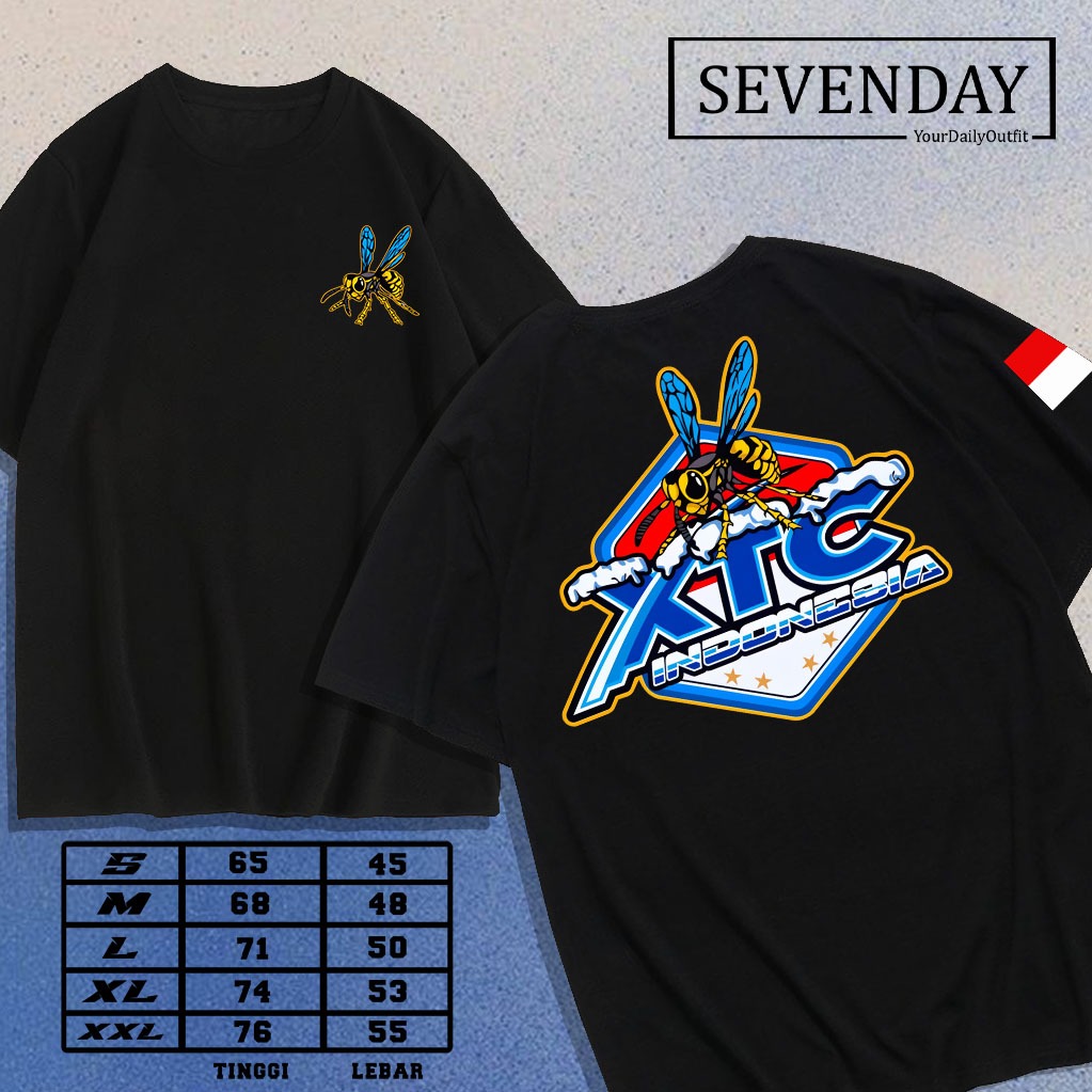 Tshirt XTC INDONESIA - Kaos XTC BANDUNG MAJALAYA - KAOS XTC UNTUK PRIA DAN WANITA