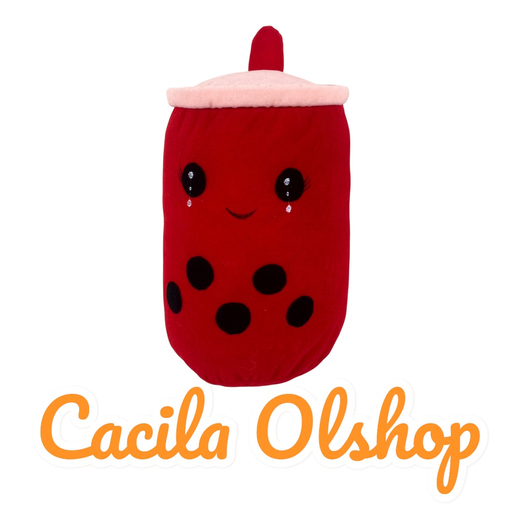 Saless Boneka Milk Boba Jumbo Boba Ukuran Galon Boba Cod Murah