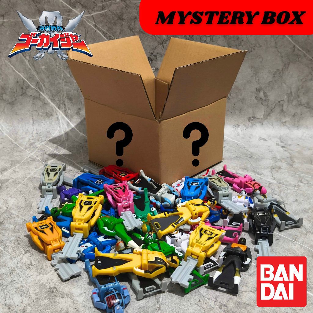 MYSTERY BOX RANGER KEY GOKAIGER RANDOM SUPER SENTAI POWER RANGER KEY LOOSE