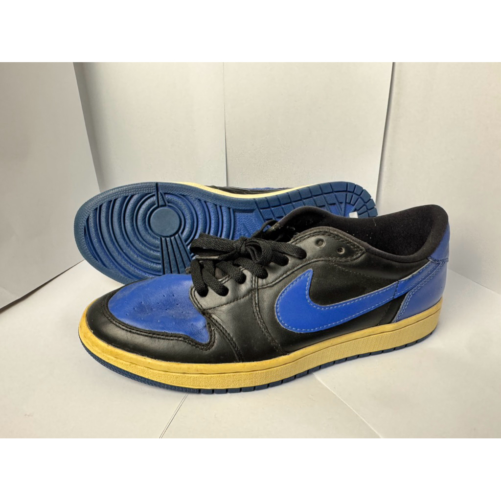 Sepatu Nike Air Jordan 1 Low 2015 Royal Blue Second