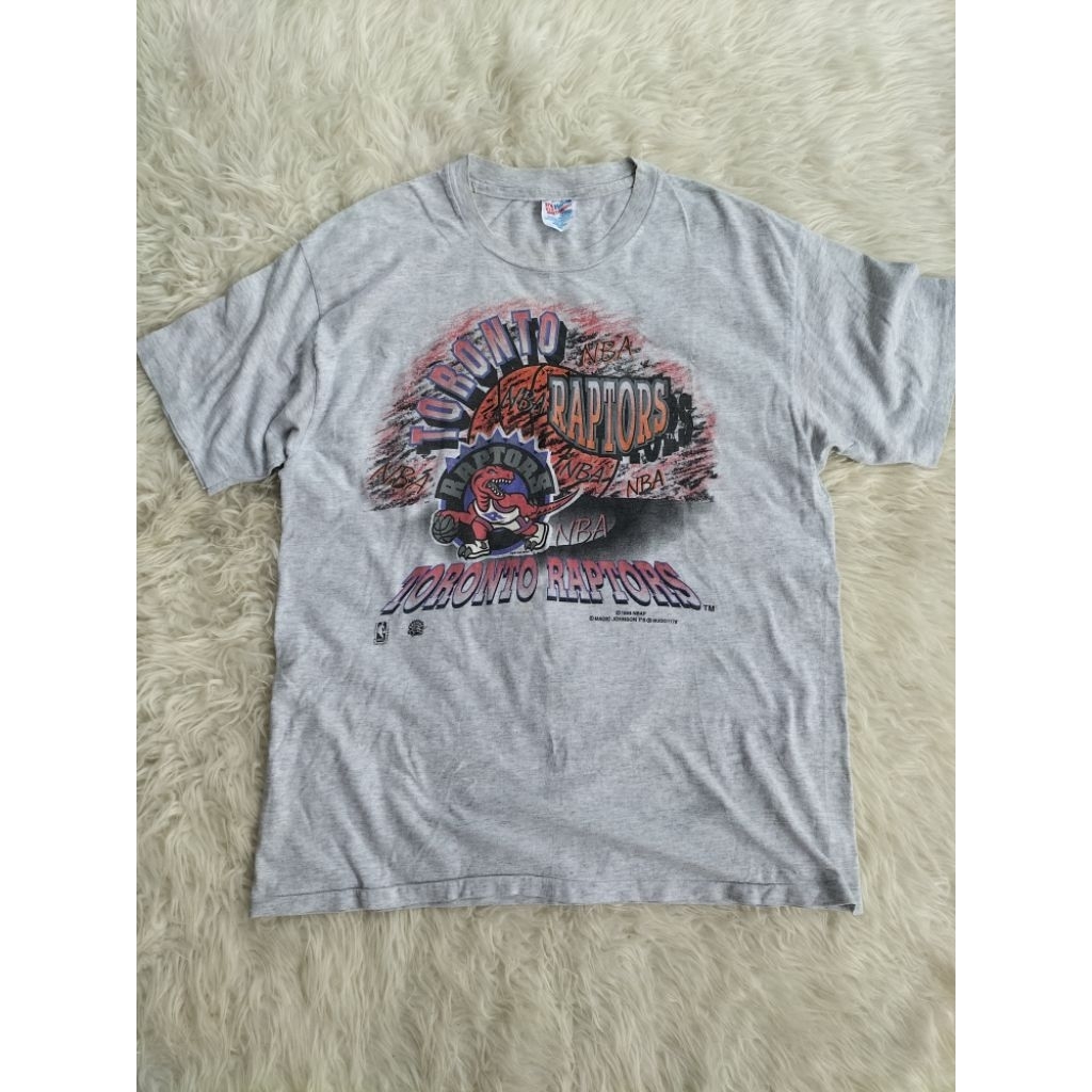 T-shirt Vintage NBA Toronto Raptors made in USA Original.