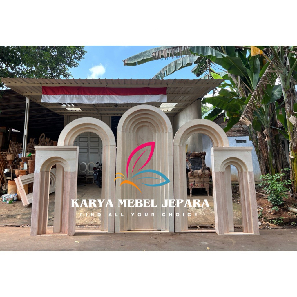 [BACKDROP] EN BLOK 5 DIMENSI + EN 3 DIMENSI + KOTAK DIMENSI