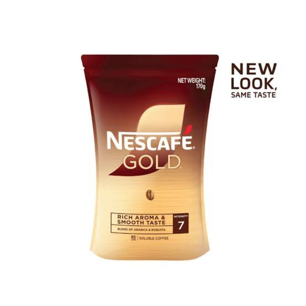 

Nescafe Gold Rich & Smooth Pure Soluble Coffee Pouch 170 Gram
