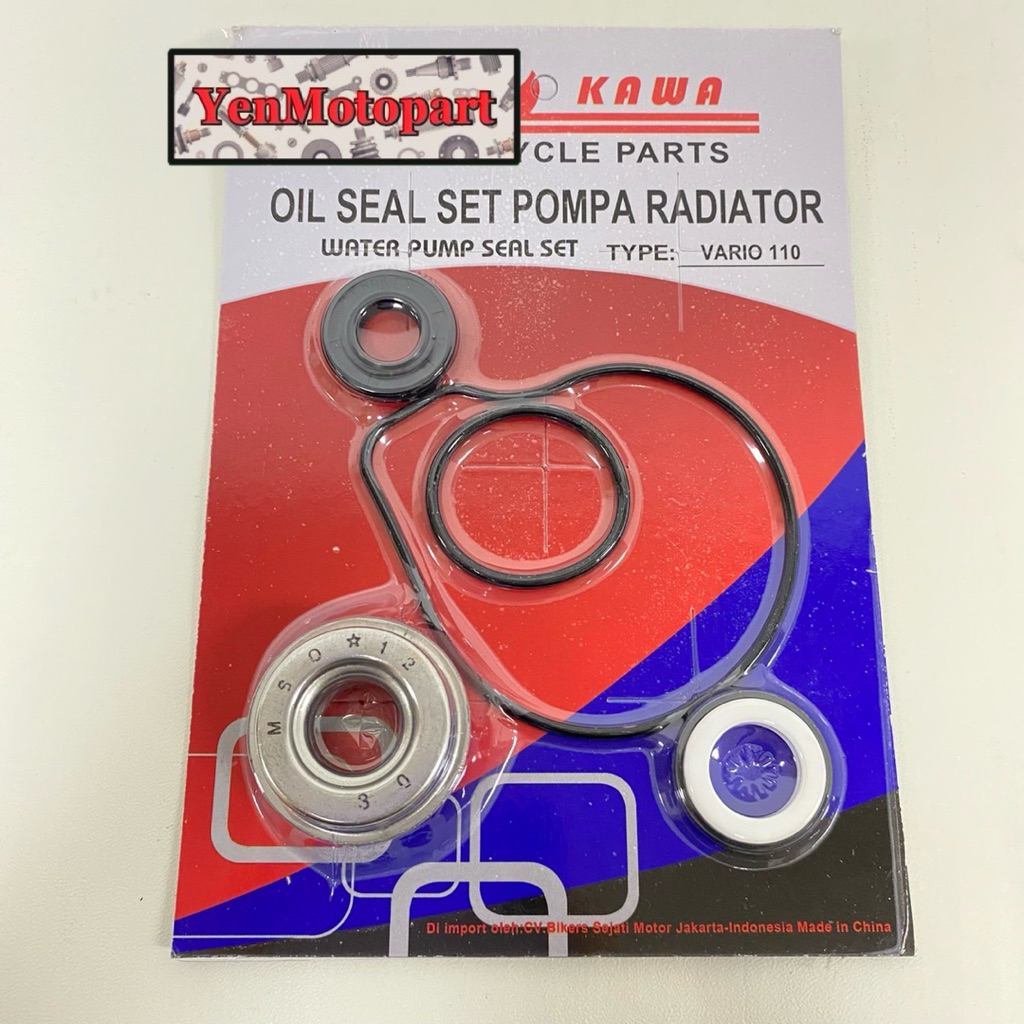 OIL SEAL WATER PUMP RADIATOR VARIO 110 - VARIO 125