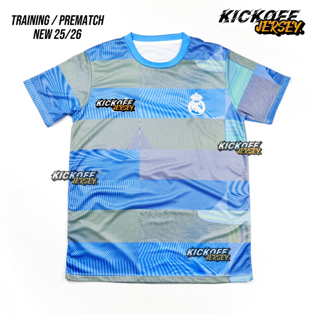 JERSEY BOLA MADRID PREMATCH TRAINING NEW SEASON 25/26 2026