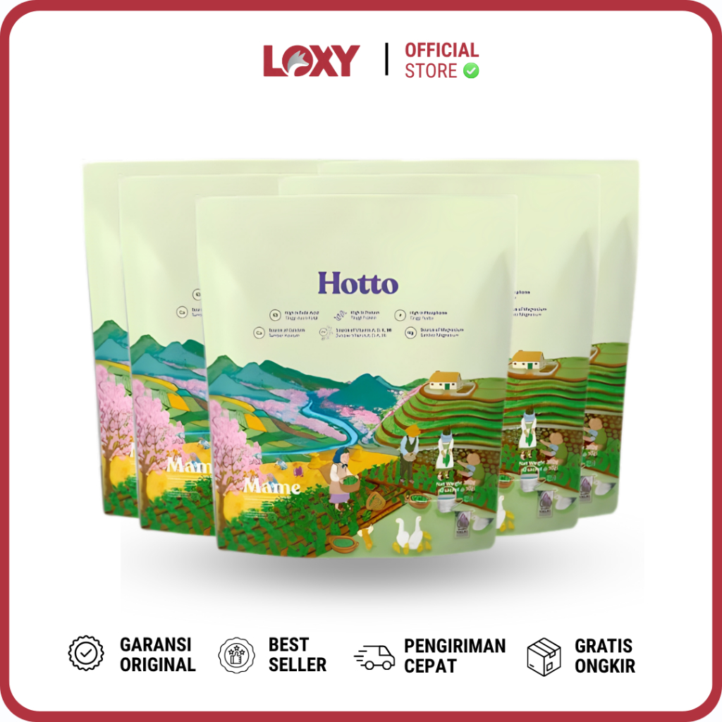 

Hotto Mame Protein Multigrain with EDAMAME 5 Pouch