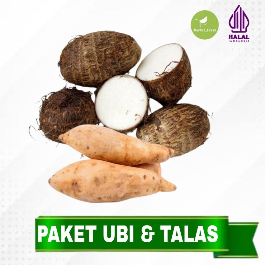 

Ubi Madu Cilembu Dan Talas Mentah 1 Kg