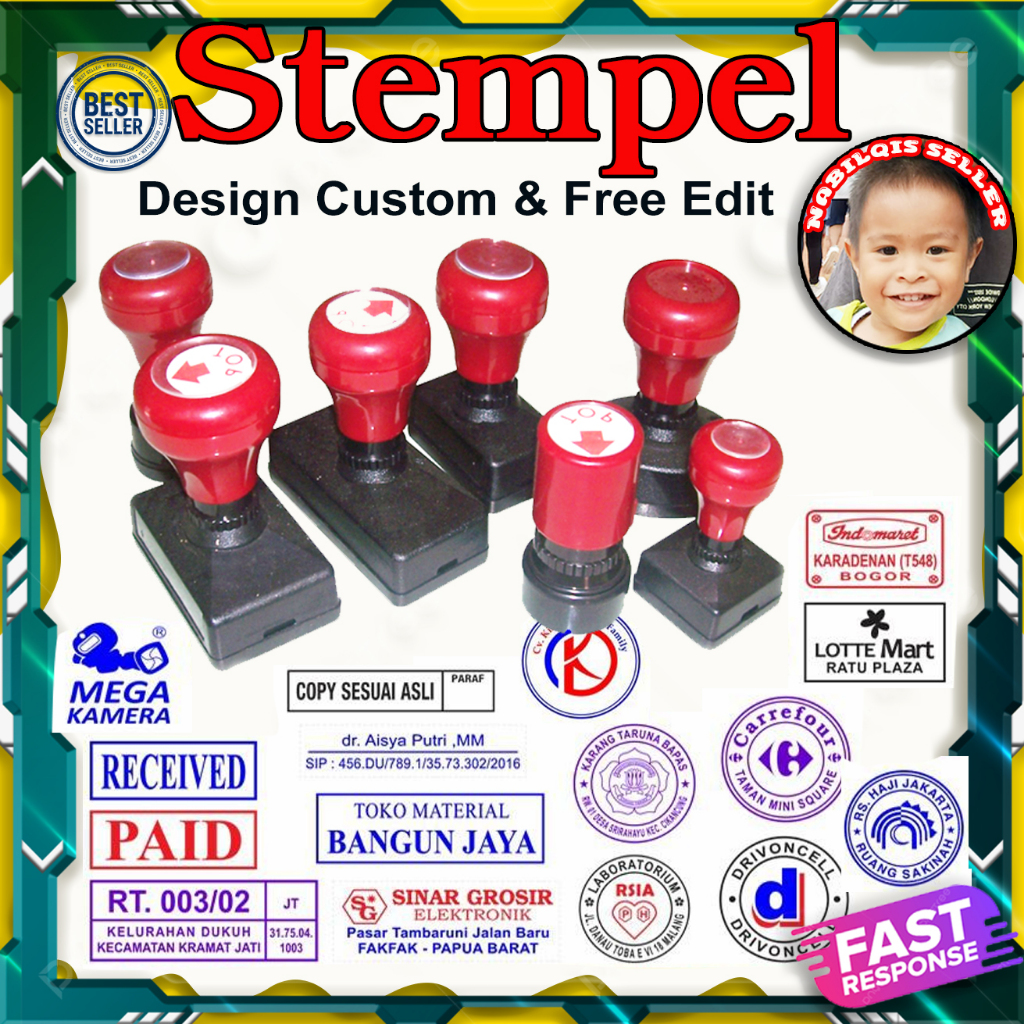 

Stempel Otomatis Design Custom