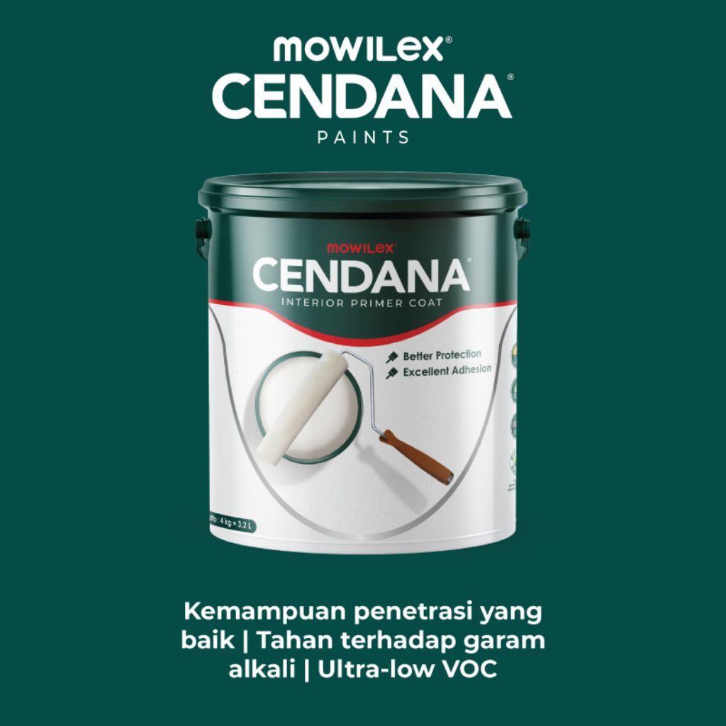 MOWILEX SEALER CENDANA INTERIOR Cat Dasar Tembok - 20Kg