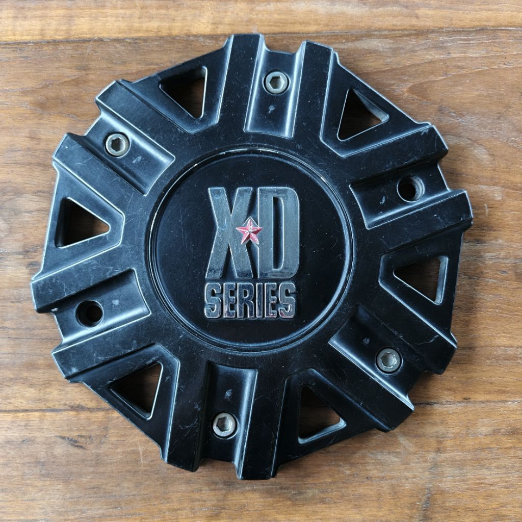 Dop Velg XD Series Hitam Besar Gepeng