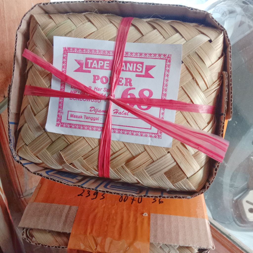 

Tape Manis khas Bondowoso Tape Manis 68 Bondowoso kemasan 1kg