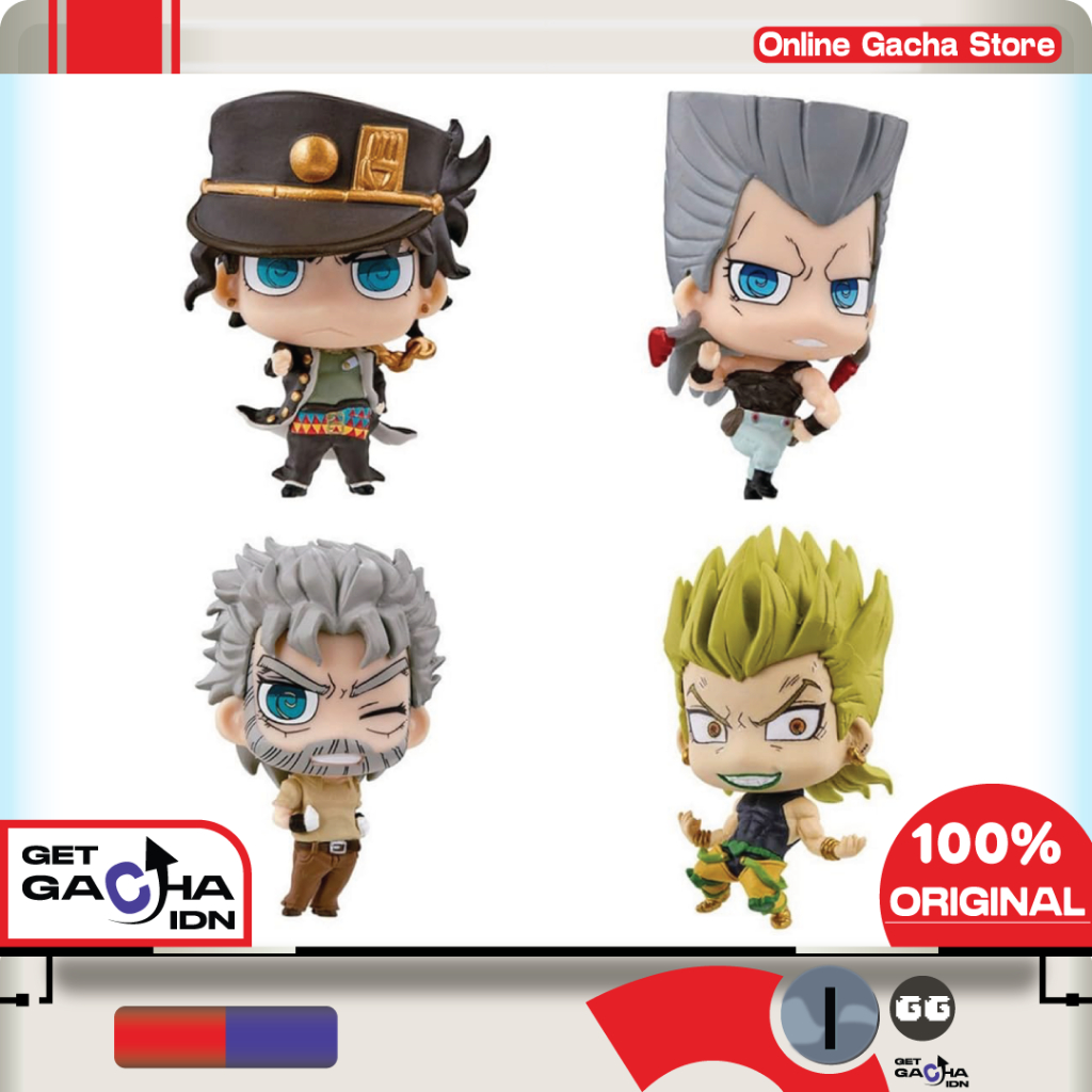 Gashapon JOJO’S Bizarre Adventure Capsule Figure Vol 1  Jepang Ori GetGachaIDN