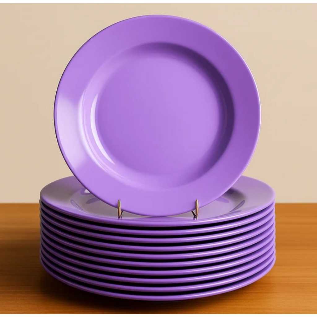 PROMO PIRING MAKAN MELAMIN 23CM PIRING CANTIK | PIRING MELAMIN BERKUALITAS FOOD GRADE