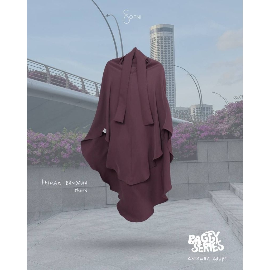 Baggy series sofni khimar bandana sofni