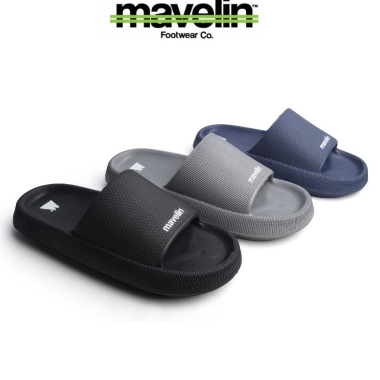 BISA COD Mavelin Kei Men  Sandal Sendal Slop Pria Sandal Slide Slip on Pria