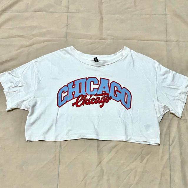 t shirt crop chicago hnm