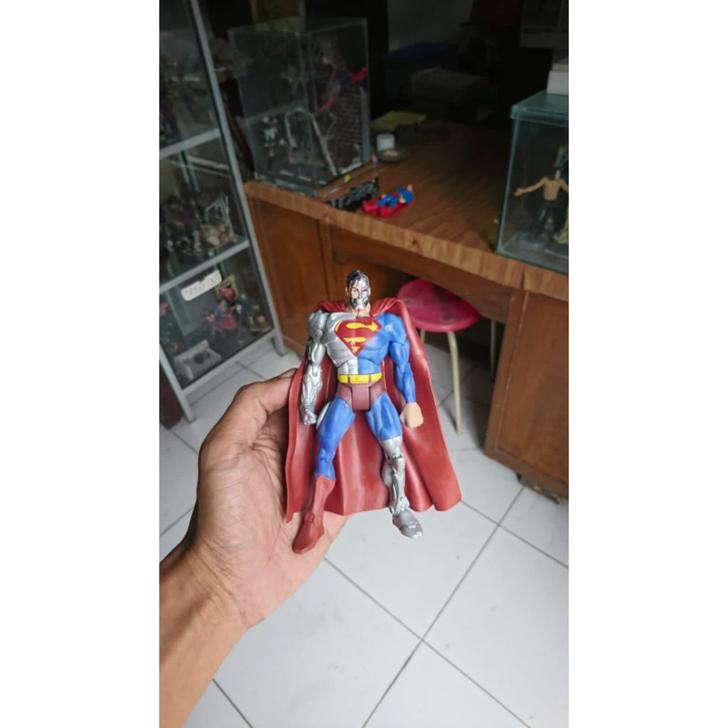 MATTEL DC CYBORG SUPERMAN