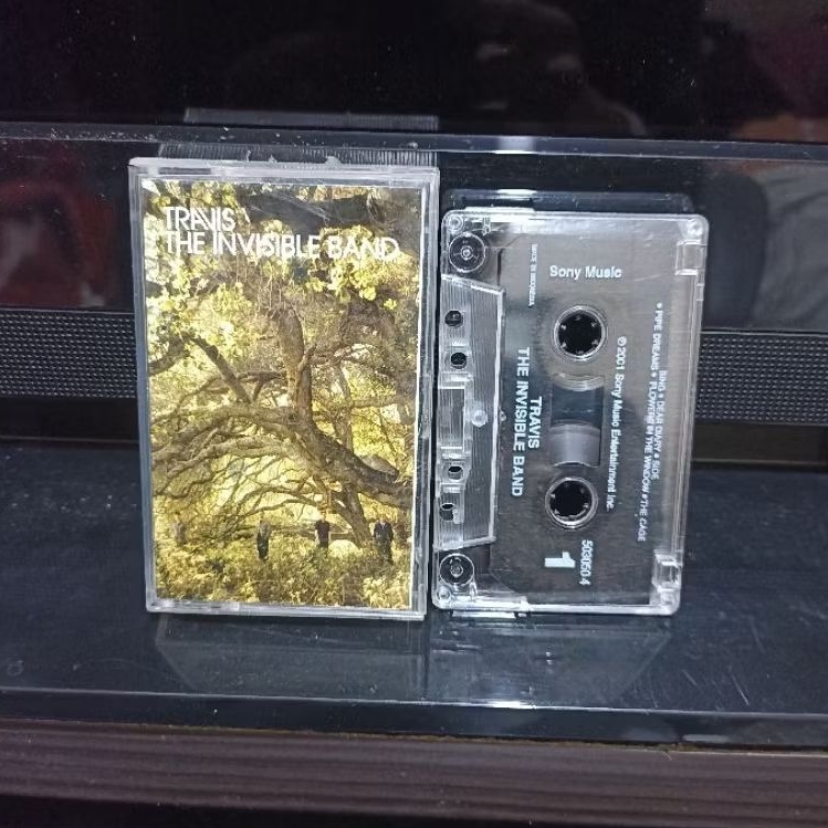 kaset tape pita original Travis the invisible band