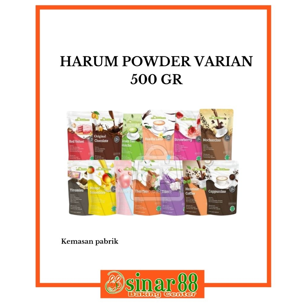 

Bubuk Minuman Harum Powder varian 500gr