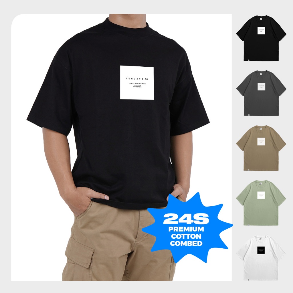 Hungry & Co. T-Shirt Oversize 0039