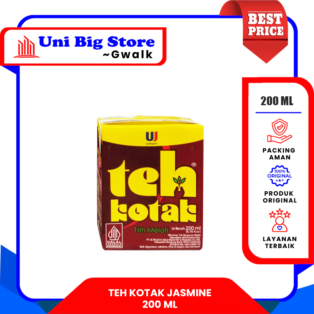 

TEH KOTAK JASMINE ORIGINAL - 200 ml